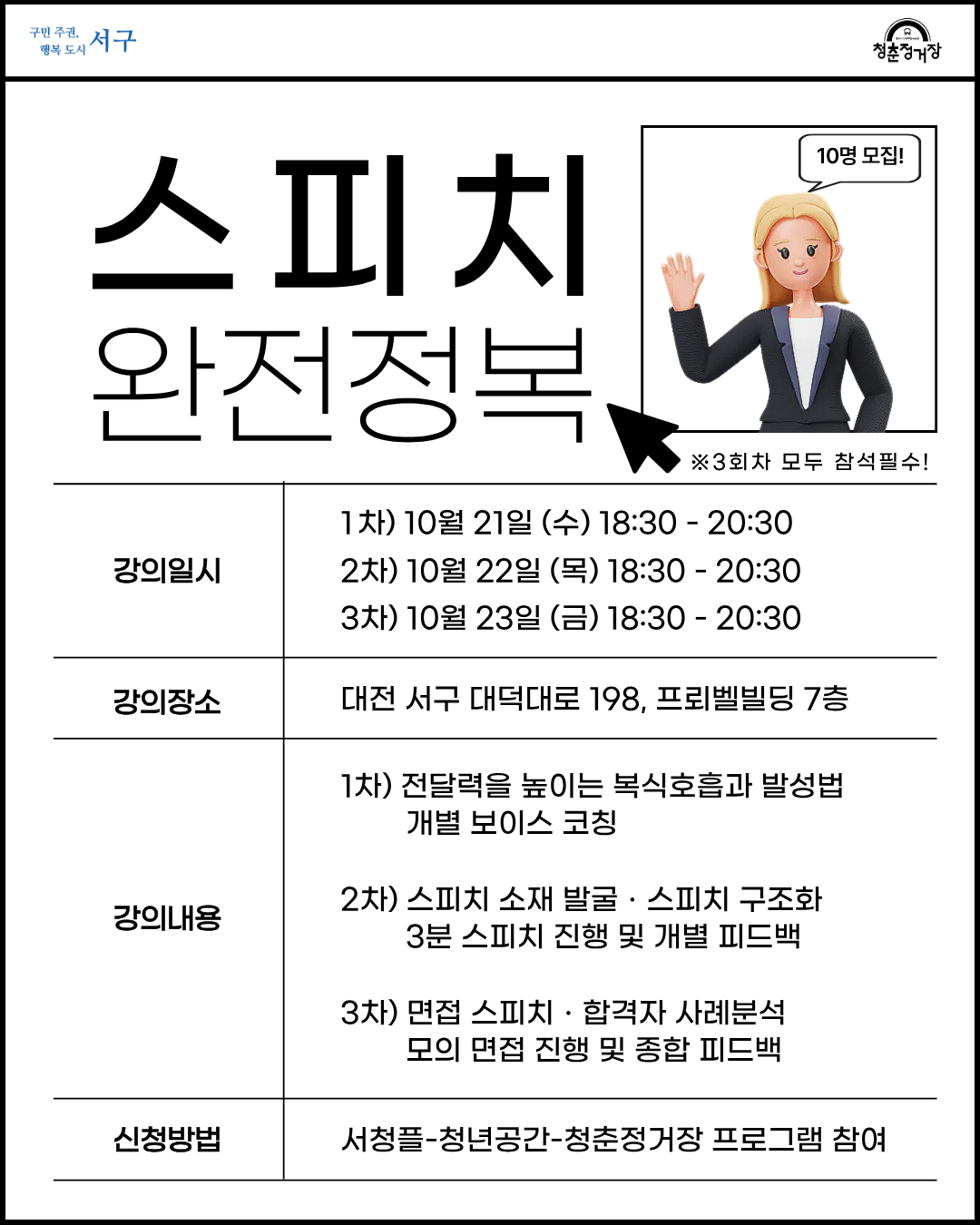 스피치 완전정복